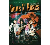 Guns/Roses - Calendario de pared 2026, tamaño A3, 29,7 x 42 cm, 12 fotografías mensuales, encuadernado con alambre, a todo color