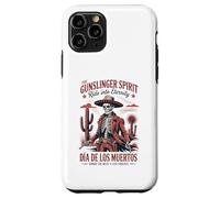 Gunslinger Occidental Día de los Muertos Carcasa para iPhone 11 Pro
