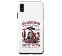 Gunslinger Occidental Día de los Muertos Carcasa para iPhone XS MAX