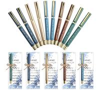 guobinZH 10 Sets Dankeschön Geschenke Kugelschreiber Kleine Geschenken für Kollegen Abschiesgeschenk mit Karte Schlüsselanhänger für Lehrer Schüler Mitarbeiter Freund Team Danke Erzieherin Geschen