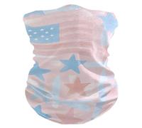 GuoChe 4th_july_flags_watercolor_pattern Four Seasons Dust and Dirt Proof Head Band Neck Gaiters for Men Cooling Stretch Head Band Face Masks for Motorcycle Halloween Mask Mascara para el