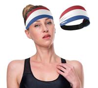 GuoChe Banderas elásticas antideslizantes para mujer, diseño de bandera del Caribe de los Países Bajos, para entrenamiento, uso diario
