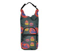 GuoChe Bolsa transportadora para botellas de Halloween, calabazas, multitamaño, bolsa de transporte para botellas de agua, se adapta a botellas de 20 onzas, 24 onzas, 32 onzas, 40 onzas