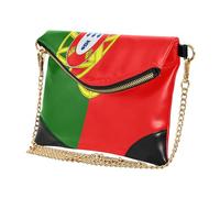 GuoChe Bolso de mano de cuero para mujer, con cremallera, plegable, para viajes, Color 2, Talla única