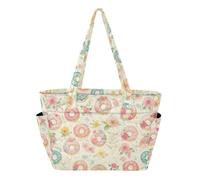 GuoChe Bolso de mano para mujer, para gimnasio, con parte inferior reforzada, estilo Astilbe