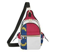 GuoChe Bolsos laterales para mujer, cruzados, convertibles, informales, para viajes, citas, North Carolina State Flag, Talla única