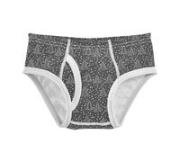 GuoChe Calzoncillos tipo bóxer para niños pequeños, de algodón transpirable, talla 2T, Navidad gris oscuro árbol blanco nieve, 8 años