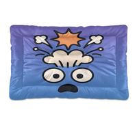 GuoChe Camas lavables para mascotas de aspecto soplado, suave, cómoda, parte inferior antideslizante para perros medianos/grandes, 36 x 24 pulgadas