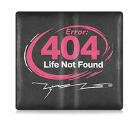 GuoChe Cartera de cuero de alta calidad para registro de automóvil y seguro para hombres y mujeres, organizador para tarjetas, documento esencial, licencia de conducir 404, error de vida no encontrada