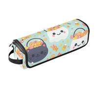 GuoChe Con alfombrilla resistente al calor para alisadores, rizador, secador de pelo, bolsas de truco o trato, organizador de accesorios para el cabello