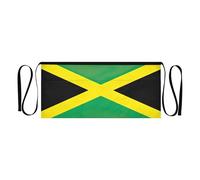 GuoChe Delantal corto impermeable para servidor, 30,5 cm, Bandera de Jamaica, talla única