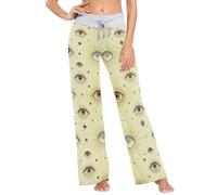 GuoChe Evil Eye Magic Boho Witch - Pantalones de pijama de verano para mujer, pantalones de pijama para dormir en primavera, talla XL