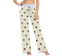GuoChe Evil Eye Magic Boho Witch - Pantalones de pijama para mujer, de algodón suave, pantalones de pijama para adultos, ropa de dormir XL