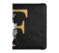 GuoChe Funda de cuero para registro de automóvil y seguro de coche, funda esencial para licencia de conducir, tarjetas y documentos esenciales, para hombres y mujeres, F, 1 size