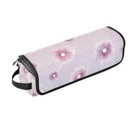 GuoChe Funda de viaje de doble capa y alfombrilla resistente al calor, patrón floral degradado
