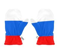 GuoChe Guantes de invierno con la bandera de Rusia para bebés, Bandera de Russia, Medium