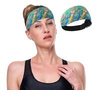 GuoChe Hand Gesture My Life - Diadema elástica para mujer, absorbe la humedad, para fútbol, senderismo, lavado de cara