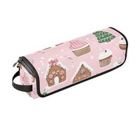 GuoChe Hot Hair Tools - Bolsa de viaje y alfombrilla resistente al calor, diseño de cupcakes