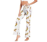 GuoChe - Leggings de yoga para mujer, pantalones altos de elastano para actividades al aire última intervensión, talla S, Lagarto y reptiles de leopardo para mascotas, S