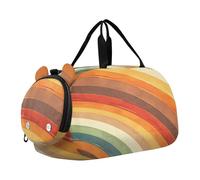 GuoChe Mini bolso cruzado con compartimento para zapatos, impermeable, color negro, para pasear al perro, Color 6, 1 size, Moderno / Equipada