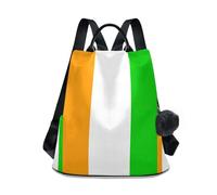 GuoChe Mochila de moda con la bandera nacional de C?te D'ivoire para mujer, a la moda para viajes, trabajo, uso diario con