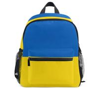 GuoChe Mochila para niños pequeños, niñas, niños, mochila escolar S, Bandera de Ucrania, S