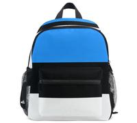 GuoChe Mochila para niños pequeños, niñas, niños, mochila escolar S, Bandera nacional de Estonia, Medium, Mochila de día