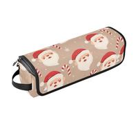 GuoChe Organizador de viaje impermeable y resistente al calor, adorable patrón navideño de Papá Noel