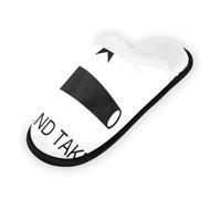 GuoChe Pantuflas suaves y antideslizantes para interiores, para el hogar, para dormitorio, hotel, viajes, spa, bandera de Texas, ven y llévalas, Bandera de Texas Come and Take It, Medium