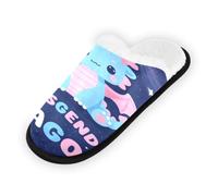 GuoChe Pantuflas suaves y antideslizantes para interiores, para el hogar, para dormitorio, hotel, viajes, spa, espacio, galaxia, transgénero, bandera del orgullo del dragón, lindo amor trans, Space