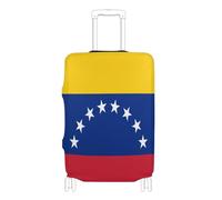 GuoChe Protector de equipaje de varios tamaños para la mayoría de equipaje estándar, elástico y elástico, resistente a los arañazos, protector de maleta para viajes, multicolor/fantasía (Venezuela