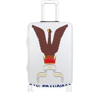 GuoChe Protector de equipaje de varios tamaños para la mayoría de equipaje estándar, funda suave antideslizante para equipaje de viaje, Bandera de la ciudad de San Francisco, California, XL 29-32 in