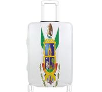 GuoChe Protector de equipaje de varios tamaños para la mayoría de equipaje estándar, funda suave antideslizante para equipaje de viaje, Bandera de, XL 29-32 in, Vintage