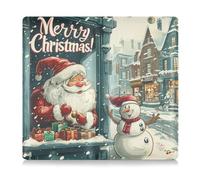 GuoChe Soporte de cuero para registro de coche y seguro para hombres y mujeres, guantera, organizador para conductores, propietarios de automóviles, remolques, motocicletas, barcos, Papá Noel y muñeco