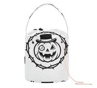 GuoChe Top - Bolsa de ganchillo con emblema de calabaza para gorro, ganchillo, con agujeros, bolsa de hilo para tejer kit de ganchillo para viajes