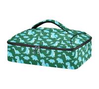 GuoChe Transportador de alimentos aislado para pizza 600D, impermeable, tela Oxford, almacenamiento de utensilios y servilletas, transporte de alimentos al aire libre, uso en todas las ocasiones