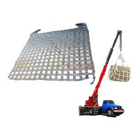 GUODDM Correas De Seguridad para Redes De Elevación, Red De Elevación con Eslinga Plana De Nailon, Red De Sujeción De Carga, Bolsa De Elevación Resistente Al Desgarro(1 X 1M/Mesh 10cm/Load 1t)
