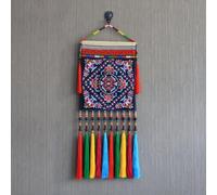GUODDM Decoración Artística De Pared con Motivos De Estatuas | Tapiz Colgante De Macramé con Borlas De Tela |Tejido A Mano con Borlas (DIY) | Adorno Decorativo De Macramé para El Dormitorio(G)