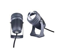 GUODDM Foco LED De Haz Estrecho - Focos LED, Focos LED De Suelo For Exteriores De 10 W, Foco De Haz Estrecho Remoto IP65, Proyector De Pared For Exteriores(Yellow)