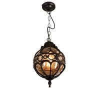 GUODDM Lámpara Colgante For Exteriores, Lámpara Colgante Decorativa De Aluminio, Luces For Cenador E27, Luces Colgantes For Balcón, Lámpara Impermeable For Pasillo, Lámpara For Cenador