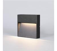 GUODDM Lámpara De Escalón For Exteriores, Luz LED Subterránea For Jardín, Luces De Esquina For Escaleras, Impermeable IP65, For Patio, Camino, Escalón Enterrado(3w(85-265))