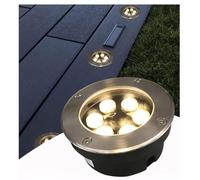 GUODDM Luces LED De Suelo Empotradas, Luz LED Subterránea, Lámpara LED De Paisaje Para Suelo (220 V), Foco Empotrado Exterior Ultrafino, Foco Impermeable IP65 Para Jardines Y Patios(Red,18W(85-265v))