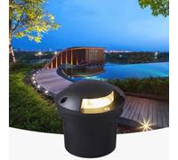 GUODDM Luces LED Empotrables Para Exteriores: Focos LED De Suelo (AC85-265V) Con Emisión Lateral Y Sin Reflejos(Red Light,7W)