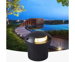 GUODDM Luces LED Empotrables Para Exteriores: Focos LED De Suelo (AC85-265V) Con Emisión Lateral Y Sin Reflejos(White Light,6W)