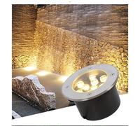GUODDM Luz LED De Anillo Para Fuente - Iluminación De Paisaje Terrestre, Iluminación Subacuática Para Piscinas De 12 V CC, Foco Sumergible IP68, Resistente Al Agua(White,15W(12v))