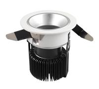 GUODDM Luz LED Empotrable Tipo Downlight Orientable (gimbal) Para Renovación (retrofit) De 2, 3 O 4 Pulgadas; Panel De Techo Redondo Ultrafino (tipo Wafer); Iluminación De Tres Tonos De Color(20w)