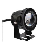 GUODDM Luz LED para Piscinas - Focos De 10W para Estanques Y Fuentes, Lámpara Empotrable para Suelo, Luces Subacuáticas, 12V, Resistente Al Agua IP68, Iluminación para Jardines(B-Warm White Light)