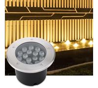 GUODDM Luz LED Subacuática Para Paisajes - Luz Subacuática Empotrada, Foco De Bajo Voltaje De 24 V, Luces LED Subacuáticas Para Estanques Con Resistencia Al Agua IP68(Red,6W)