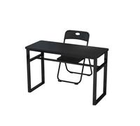 GUODDM Mesa De Entrenamiento Sencilla, Mesa De Conferencias Plegable Y Portátil, Y Escritorio para Clases Particulares En Instituciones Educativas (sillas No Incluidas)(A,80 * 60 * 75CM)