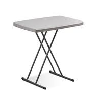 GUODDM Mesa Plegable, Escritorio De Estudio De Altura Ajustable, Portátil Y Plegable, Ideal for Comer, Eventos, Picnics En Interiores, Exteriores Y Camping(D)
